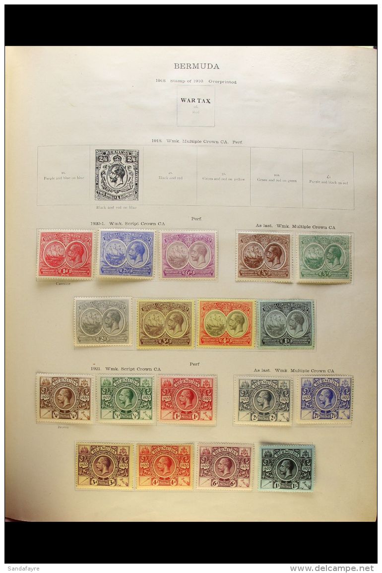 IDEAL POSTAGE STAMP ALBUM MINT &amp; USED / FOREIGN &amp; COMMONWEALTH - Volume II, For Issues From 1915-28,... - Andere & Zonder Classificatie