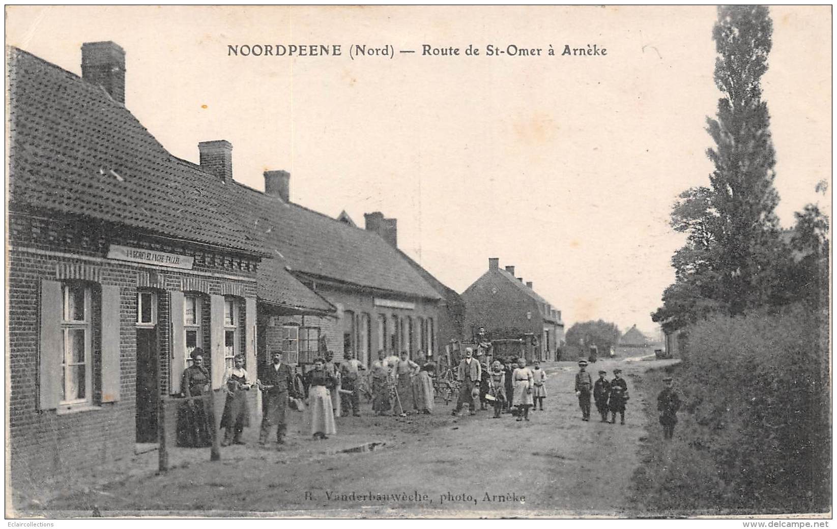 Noordpeene      59       Route De St Omer A Arnèke      (voir Scan) - Otros & Sin Clasificación