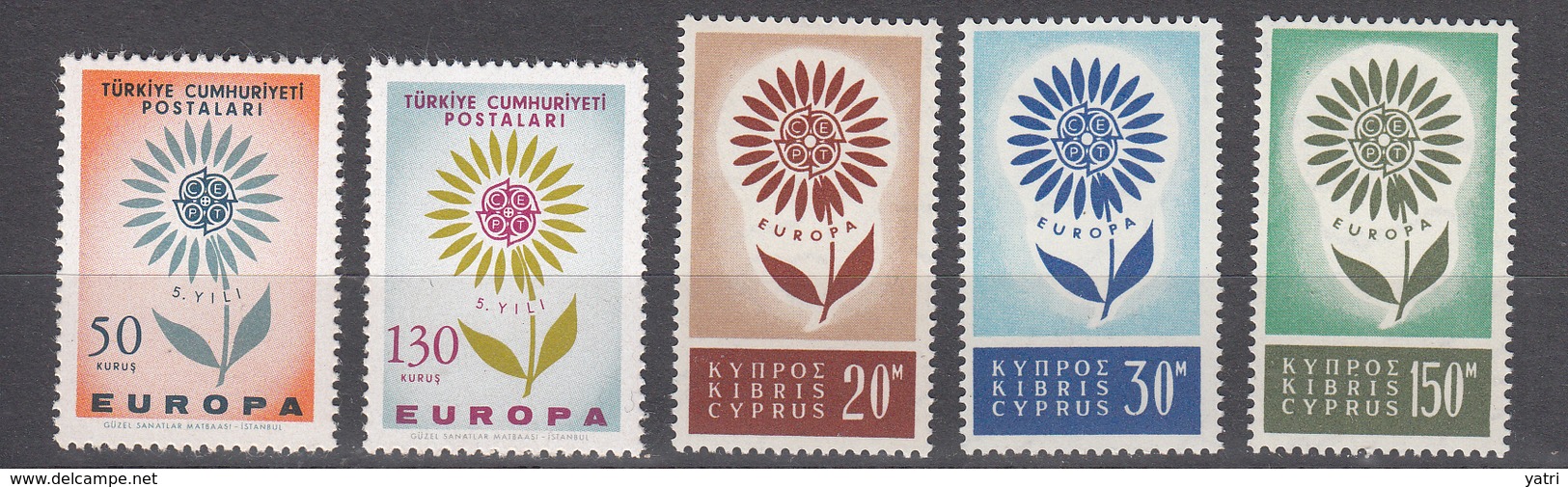 Europa CEPT - Annata Completa - 1961 ** Complete Year Set - Années Complètes