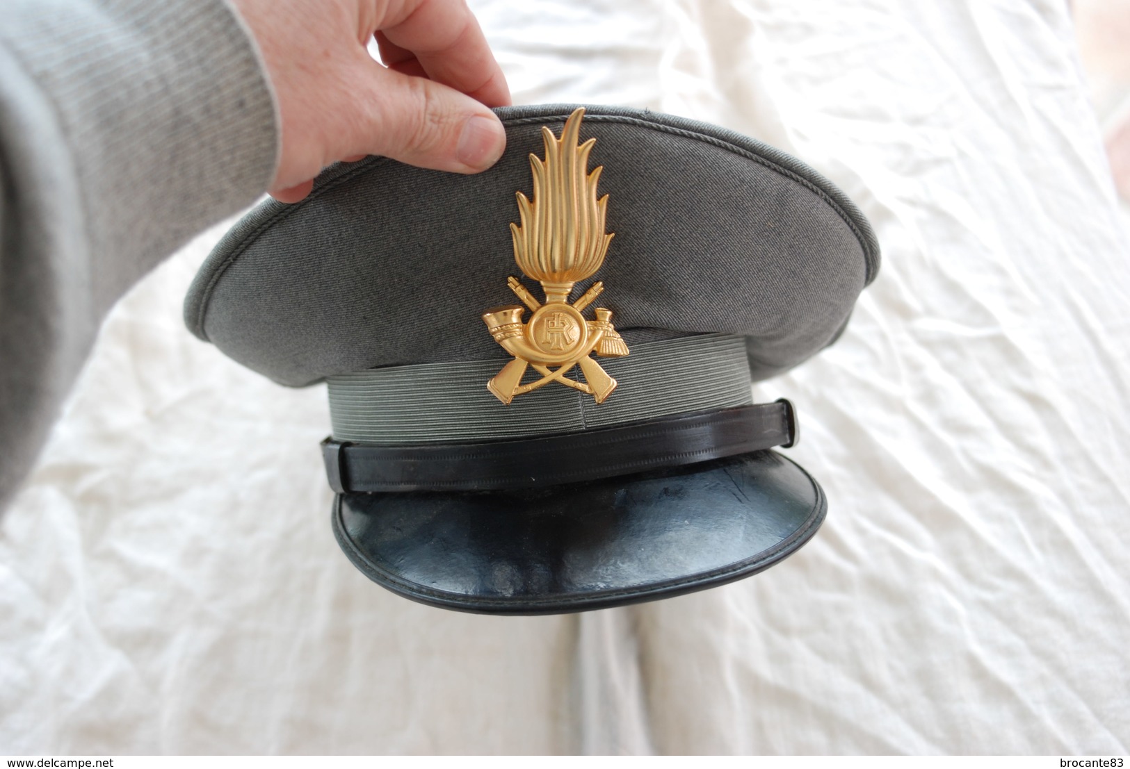 CASQUETTE GUARDE CIVILE GUARDA DI FINANZA ITALIE TAILLE 56 - Casques & Coiffures