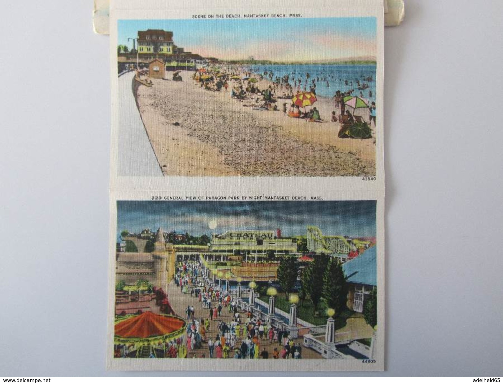 Souvenir Folder of Nantasket Beach Mass. 20 views