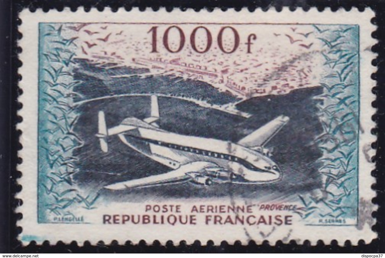 POSTE AERIENNE N° 33 Oblitéré  - LOT LOC37 - 1927-1959 Oblitérés