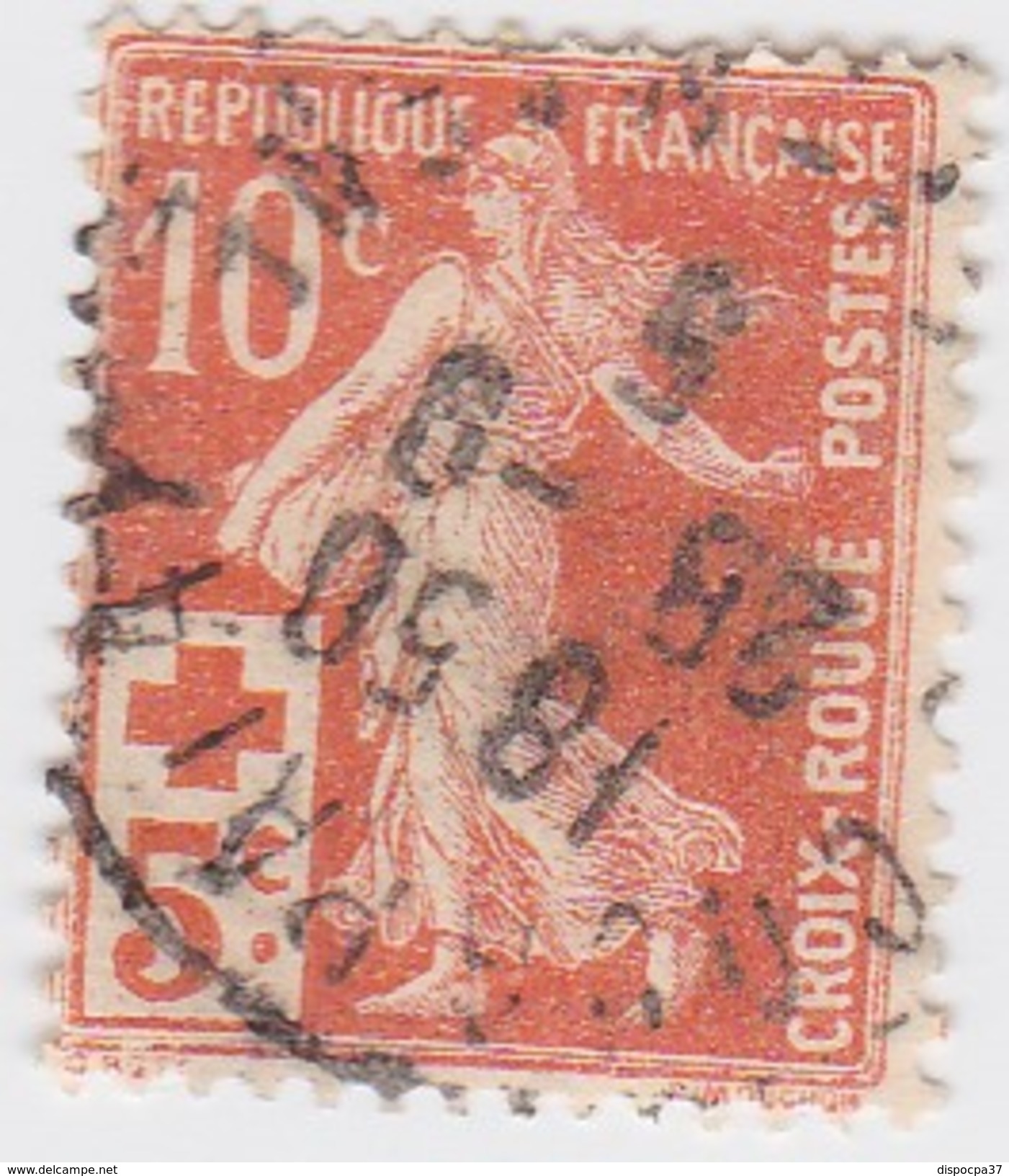 FRANCE N° 147a  Rouge -Orange   - LOT LOC37 - Oblitérés