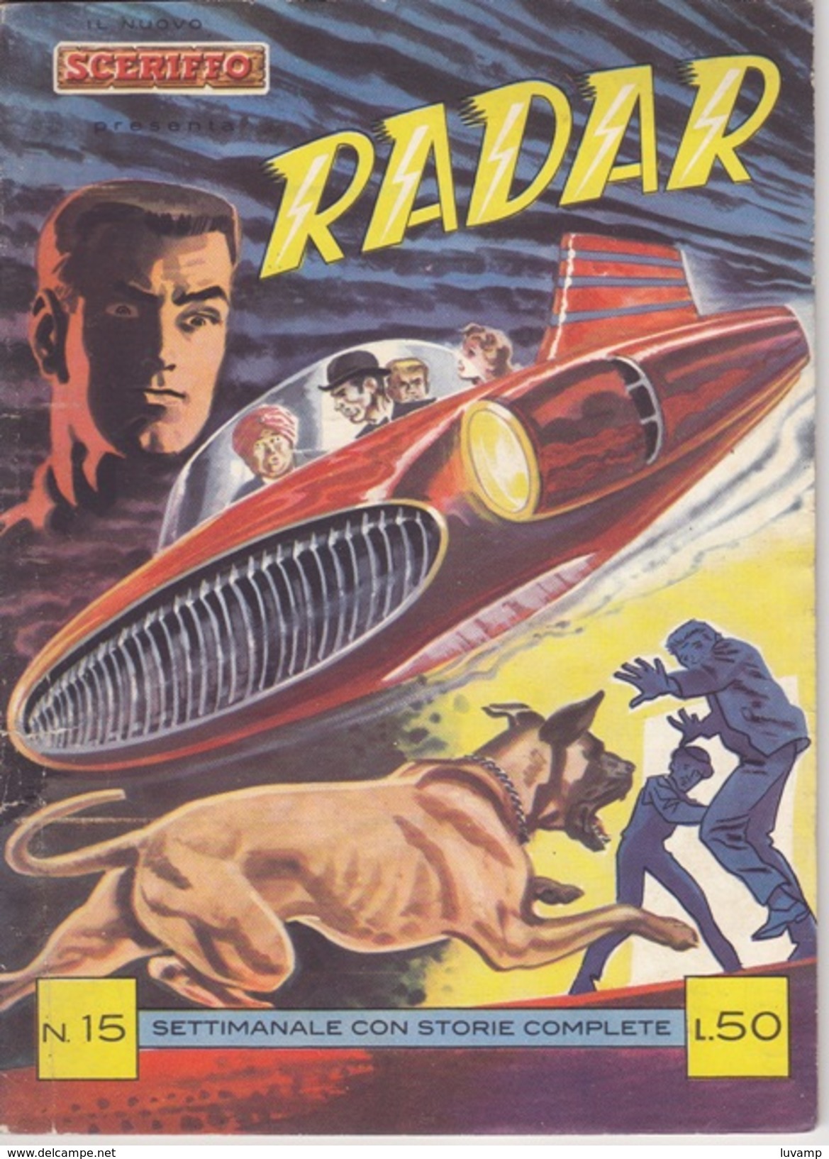 IL NUOVO SCERIFFO Presenta RADAR - N. 15 - AGO 1961   (20611) - Premières éditions