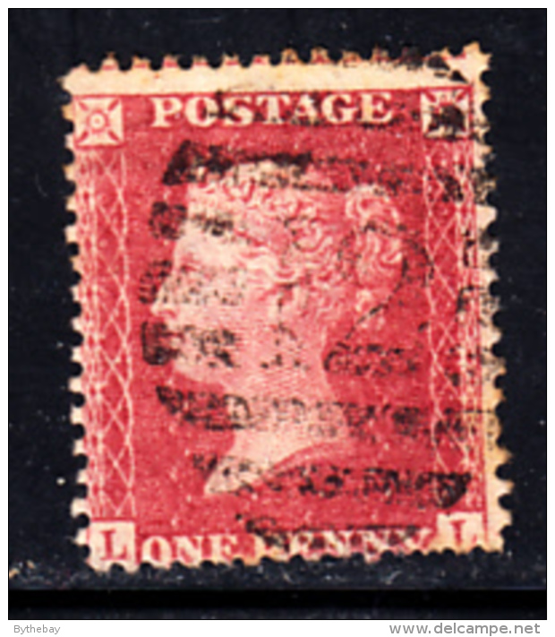 Great Britain Used #20 1p Victoria Position LL - Usados