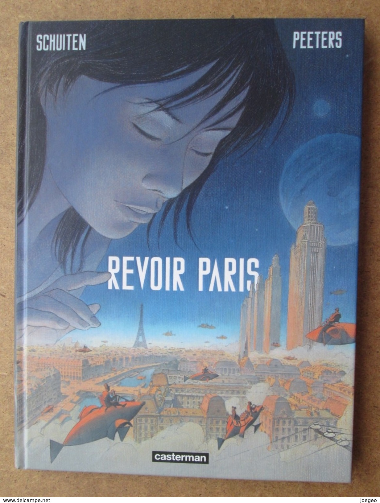 Schuiten - Peeters / Revoir Paris + Depliant Casterman - Altri & Non Classificati