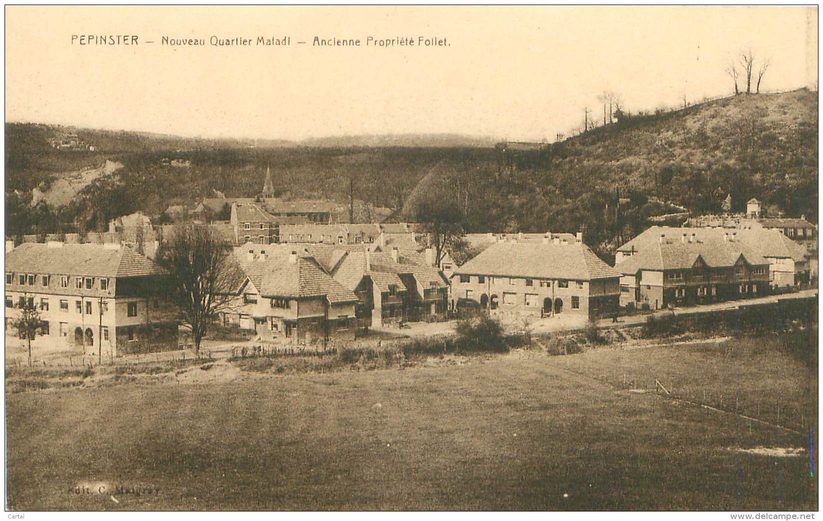 PEPINSTER - Nouveau Quartier Matadi - Ancienne Propriété Follet - Pepinster