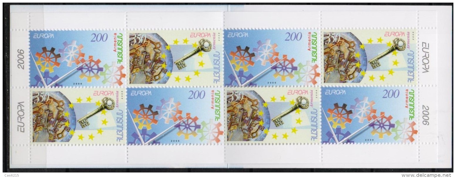 Armenia 2006 Europa Cept Integration, 1 Booklet Mnh - 2006