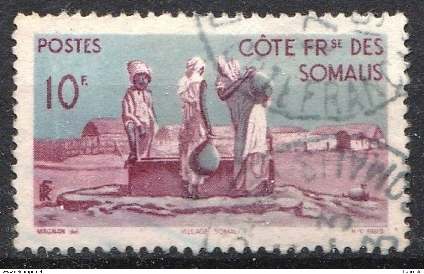 Colonies Française - Côte Française Des Somalis - 1947- Timbre &#x298;, Oblitéré N° YT 279 - Gebraucht