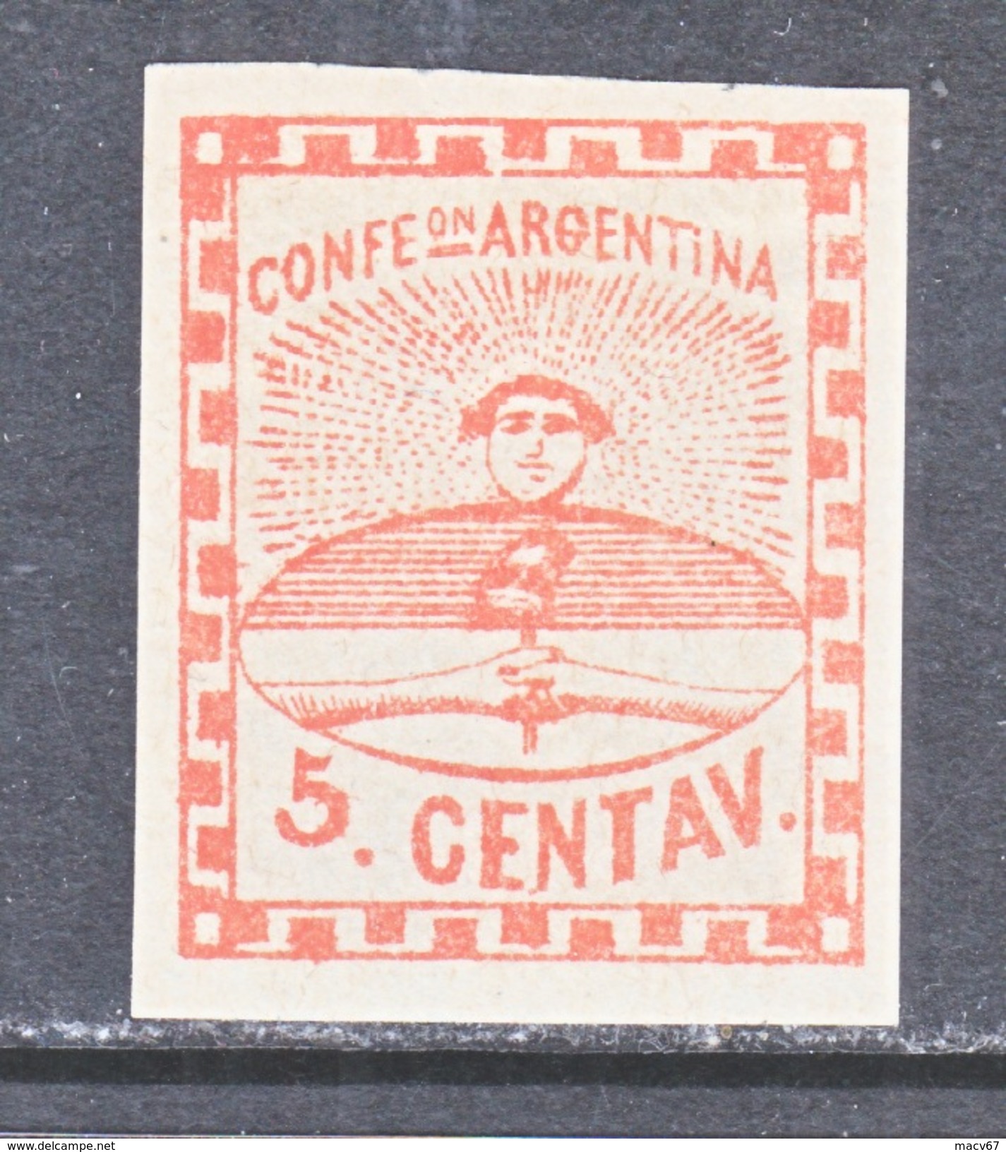 Argentina 4    *  ORIGINAL - Unused Stamps