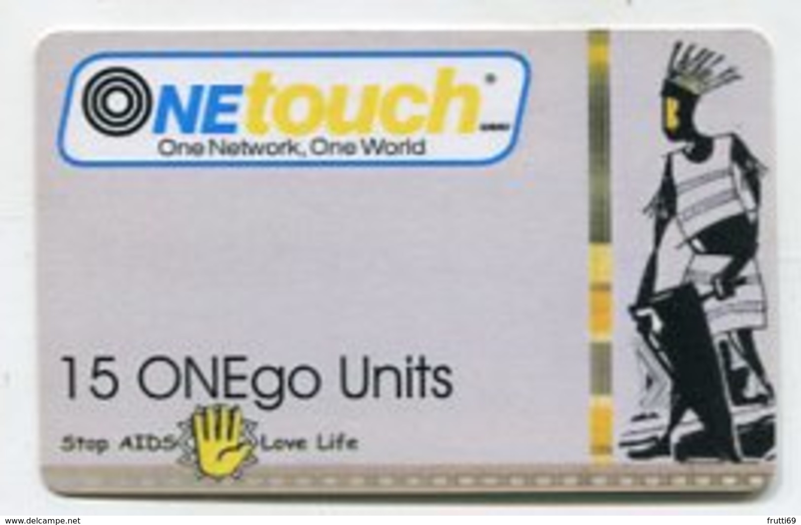 TK9540 GHANA - Prepaid One Touch - Thin Card - Backside No Bar Code - Ghana