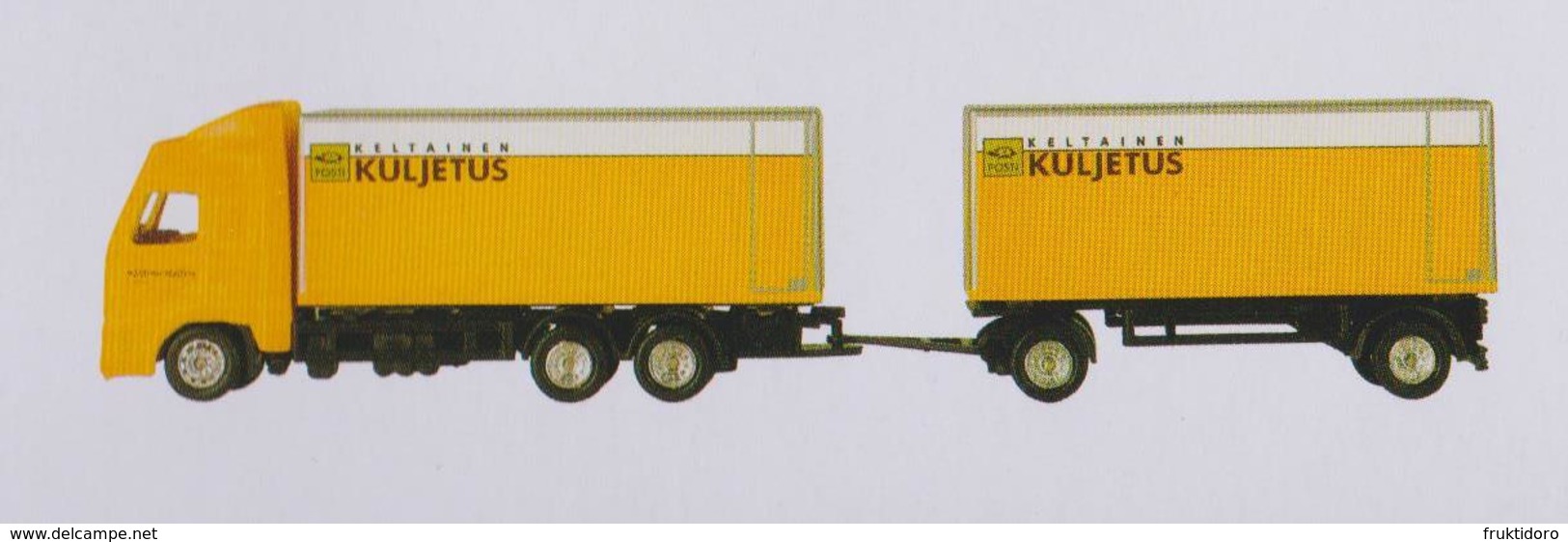 Finland Miniature Model Nr. 9 - Volvo FH 12 Issued By The Finnish Post In 2013 - Discontinued - Schaal 1:87