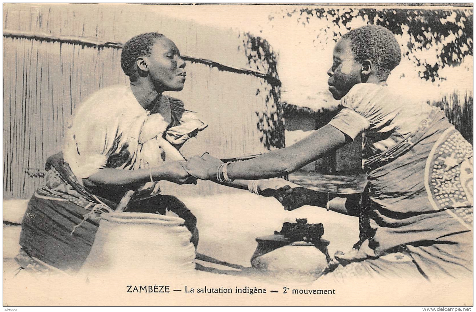 ZAMBIE   ZAMBEZE    LA SALUTATION INDIGENE  2° MOUVEMENT - Sambia