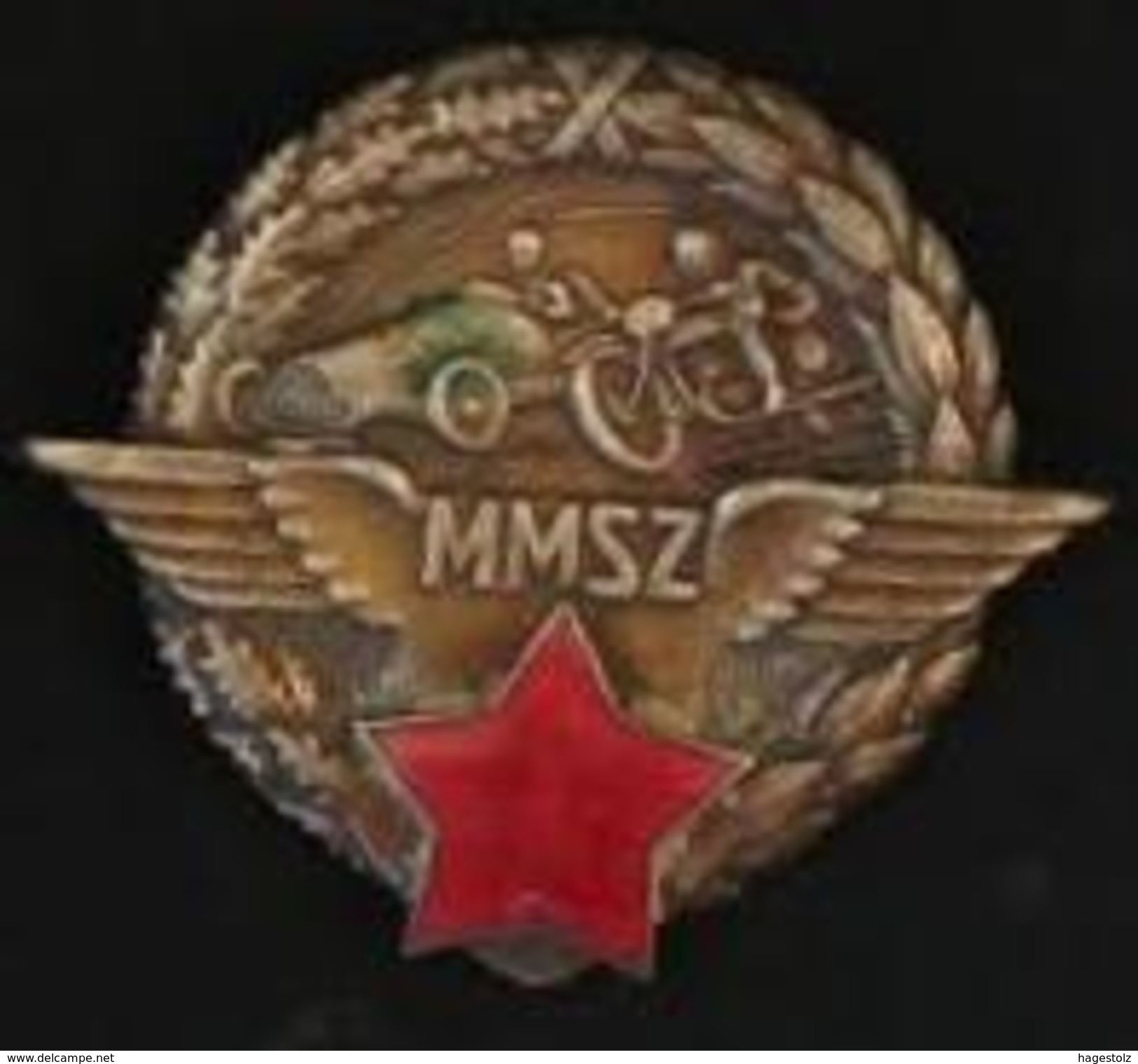 Hungary 1945 MMSZ Motorsport Motorcycle Motorbike Motocycle Moto Cycling Auto Car Racing 40+60 P. Membership Due Revenue - Moto