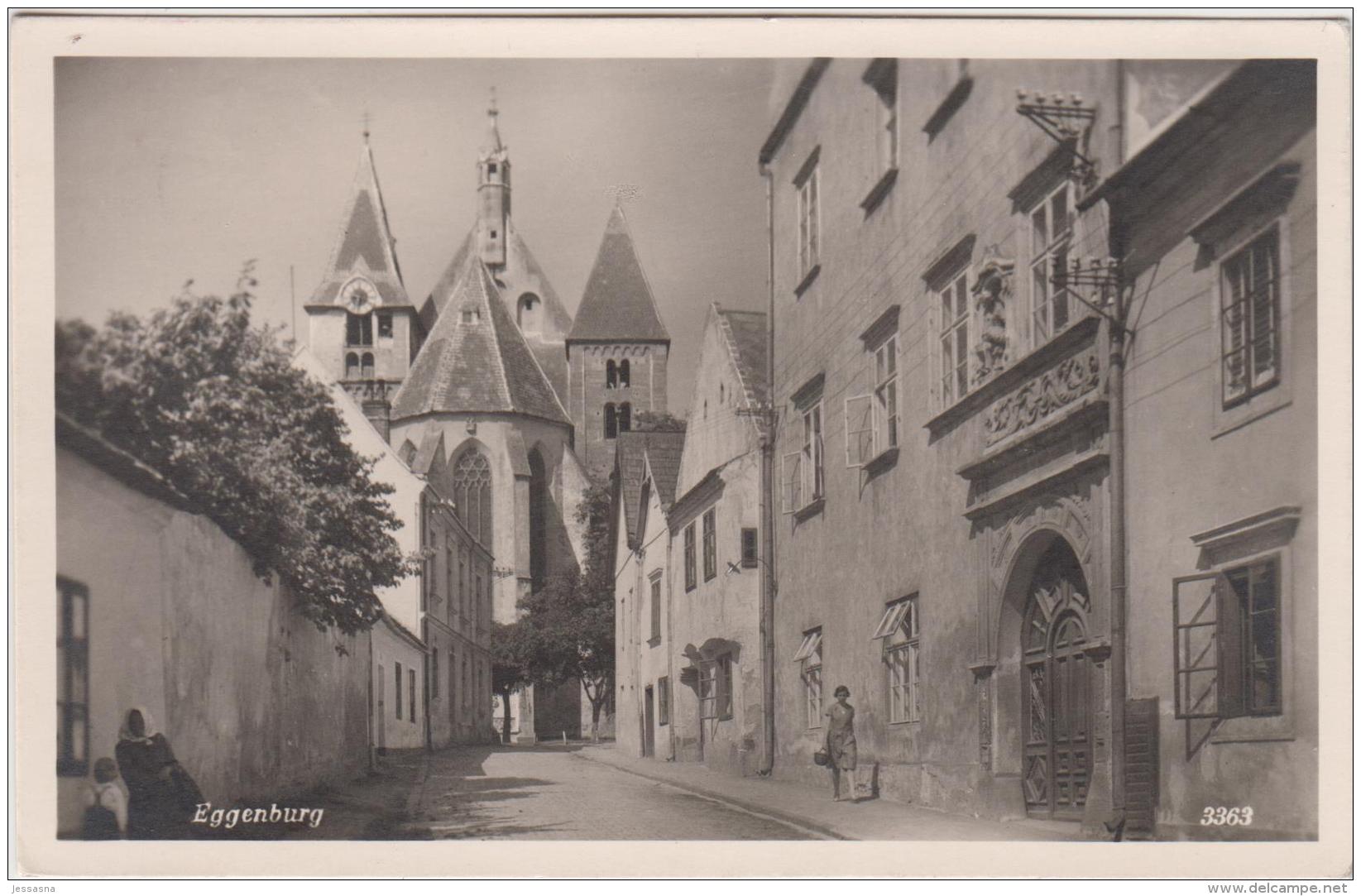 AK - EGGENBURG - Straßenansicht 1949 - Eggenburg