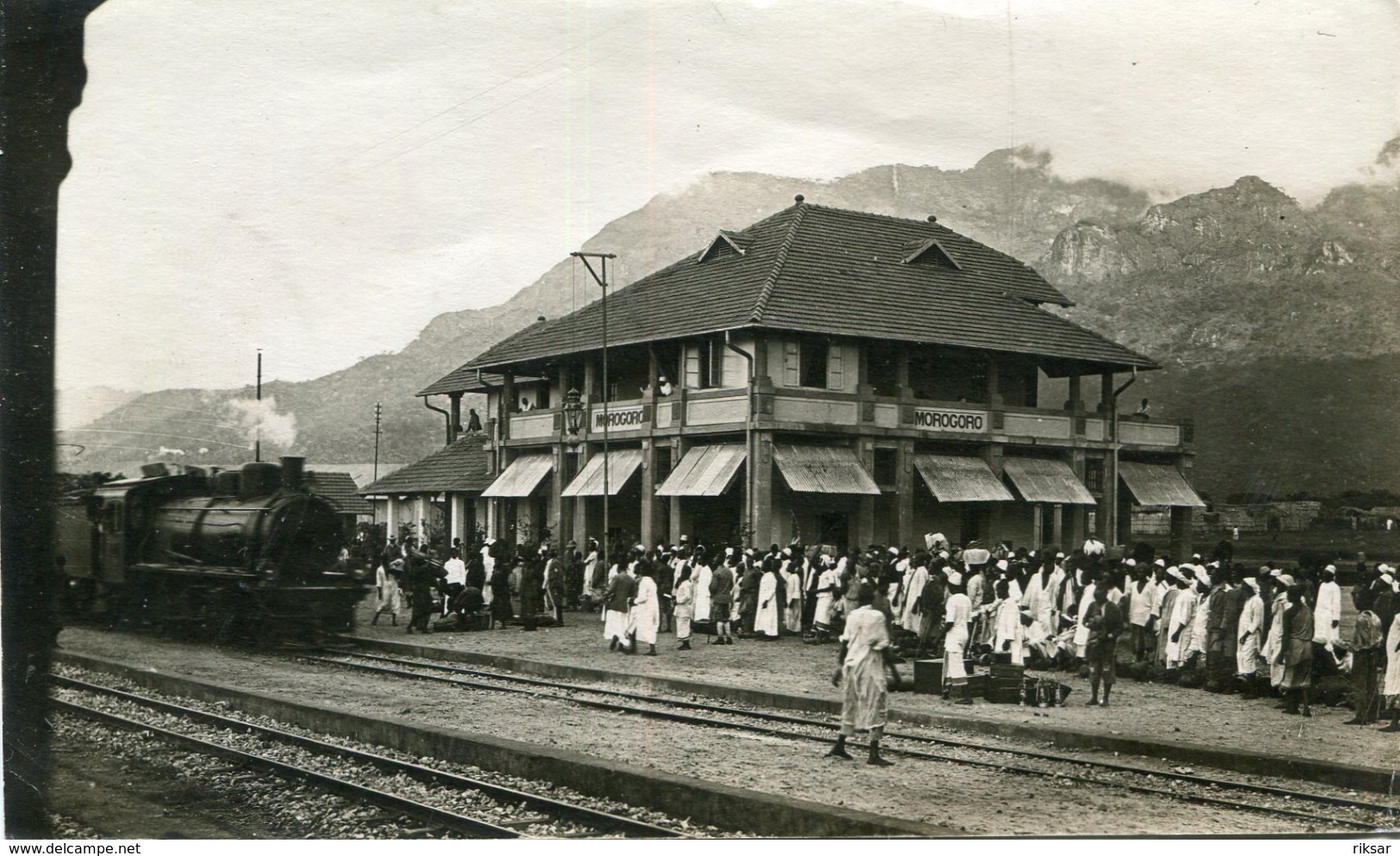 TANZANIE(PHOTO) MOROGORO(GARE) TRAIN - Tanzanie