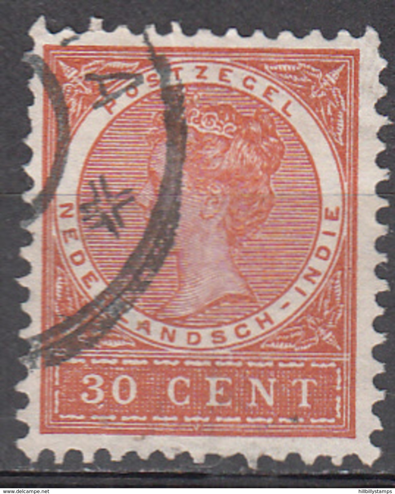 NETHERLANDS INDIES     SCOTT NO. 56      USED        YEAR  1903 - Nederlands-Indië