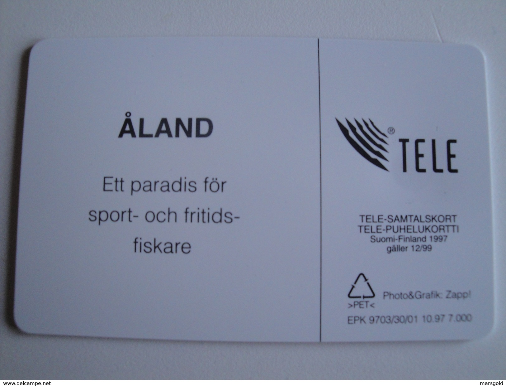 1 Chip Phonecard From Aland Island - Aland