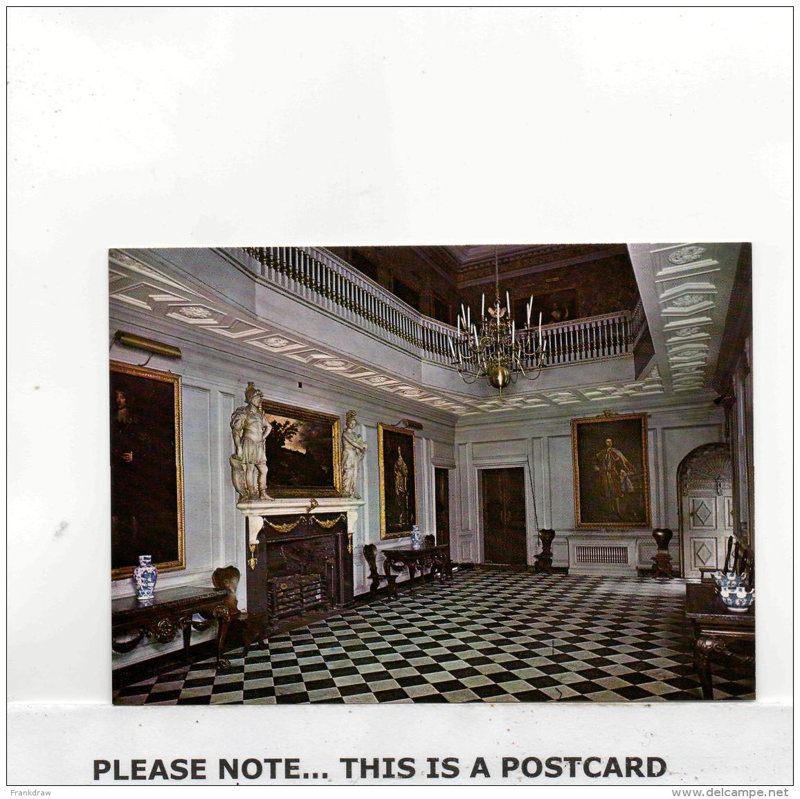 Postcard - The Great Hall - Ham House Richmond Surrey New - Unclassified