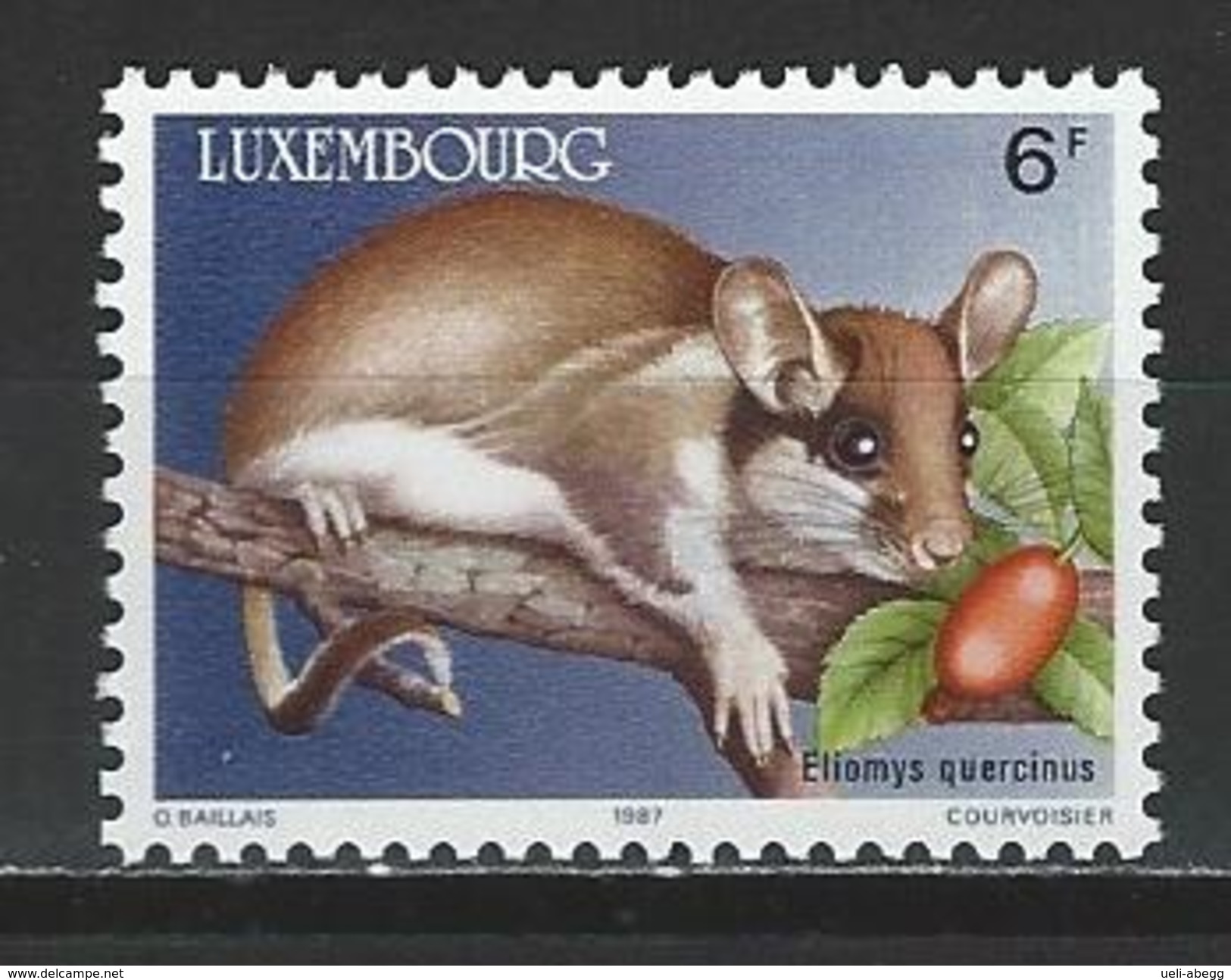 Luxemburg 1168 ** MNH Eliomys Quercinus - Nager