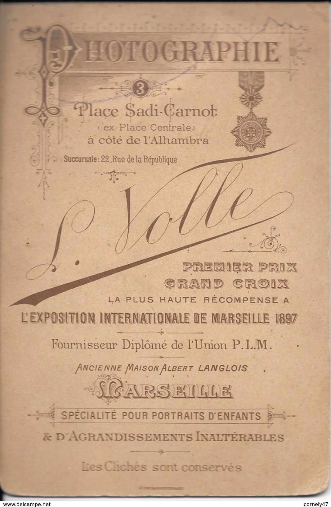 13 MARSEILLE  1897  Gendarme Et Son Épouse D'après L. Volle - Anciennes (Av. 1900)