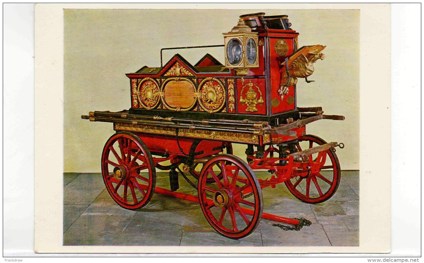 Postcard - Fire Engine 1862 London Very Good - Unclassified