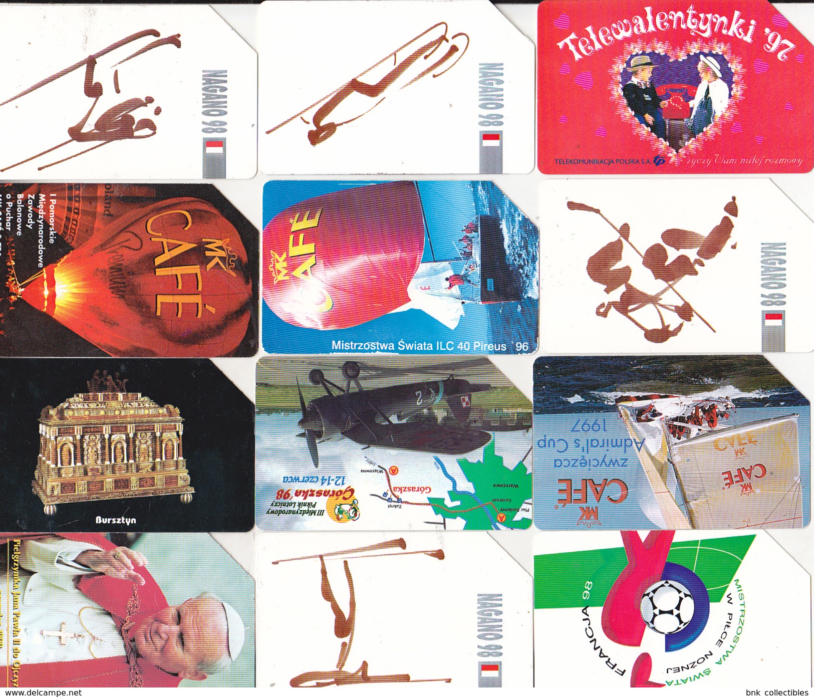 Poland 100 Old Phonecards - Magnetic Cards - Dealer Lot - Collections