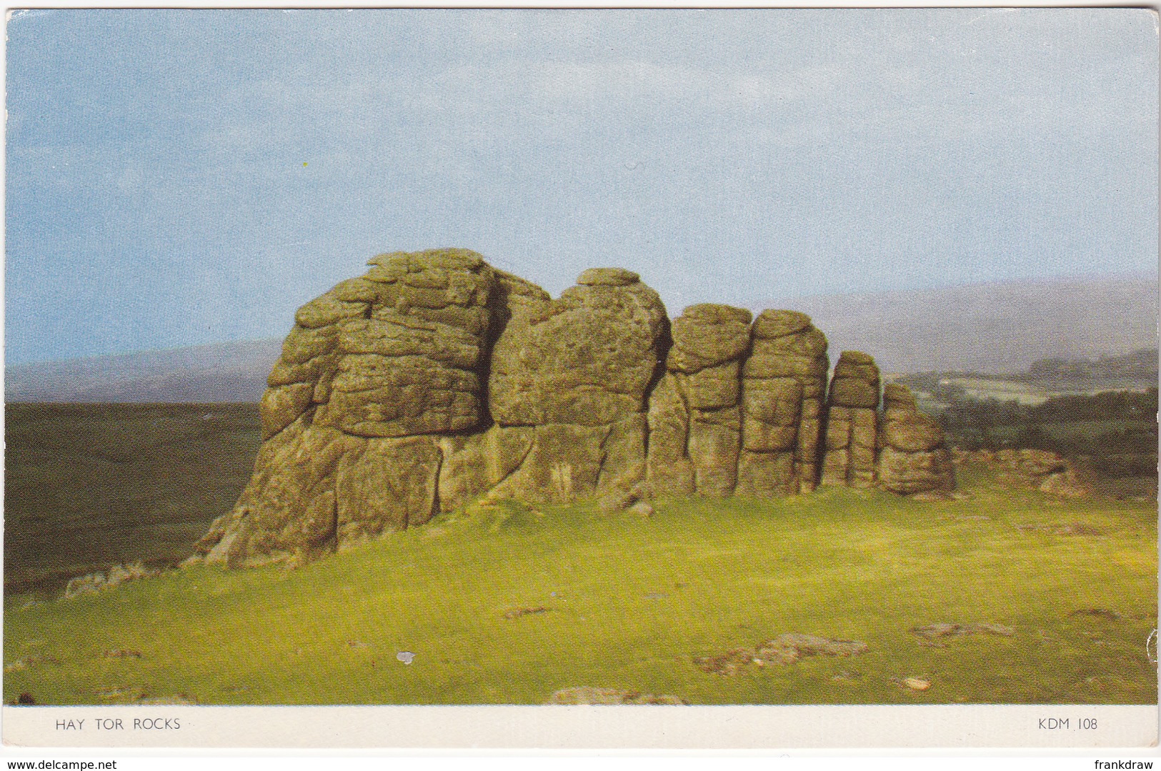 Postcard - Hay Tor Rocks - Card No. KDM 108 - VG - Other & Unclassified