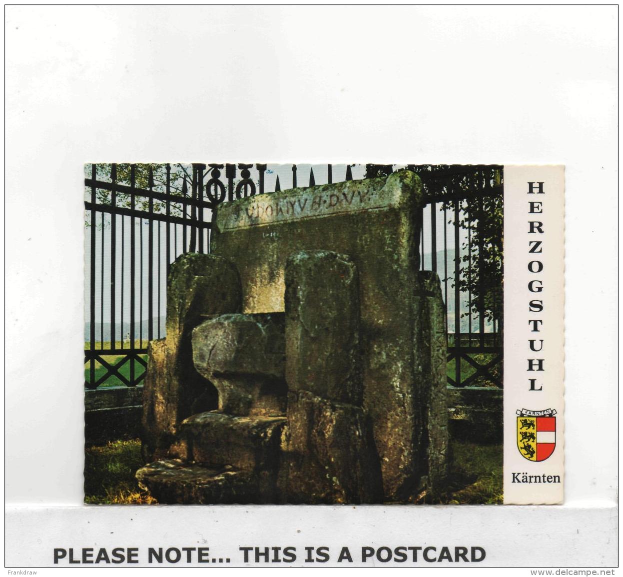 Postcard - Herzogstuhl - Karten - Austria Very Good - Other & Unclassified