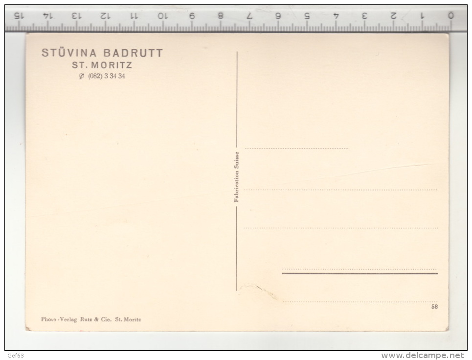 St. Moritz - Stüvina Badrutt - St. Moritz