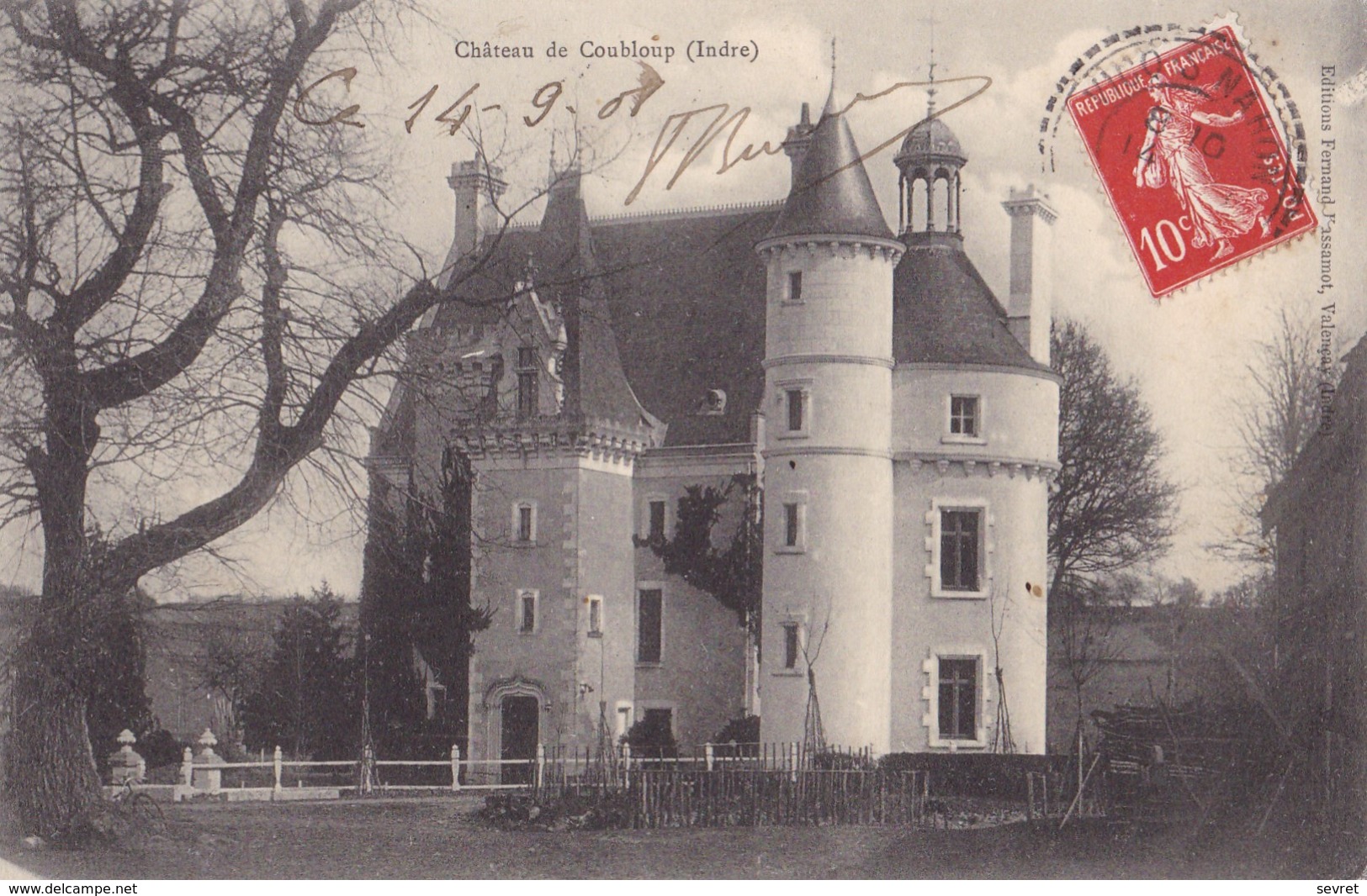 VICQ Sur NAHON  -  Château De Coubloup - Other & Unclassified