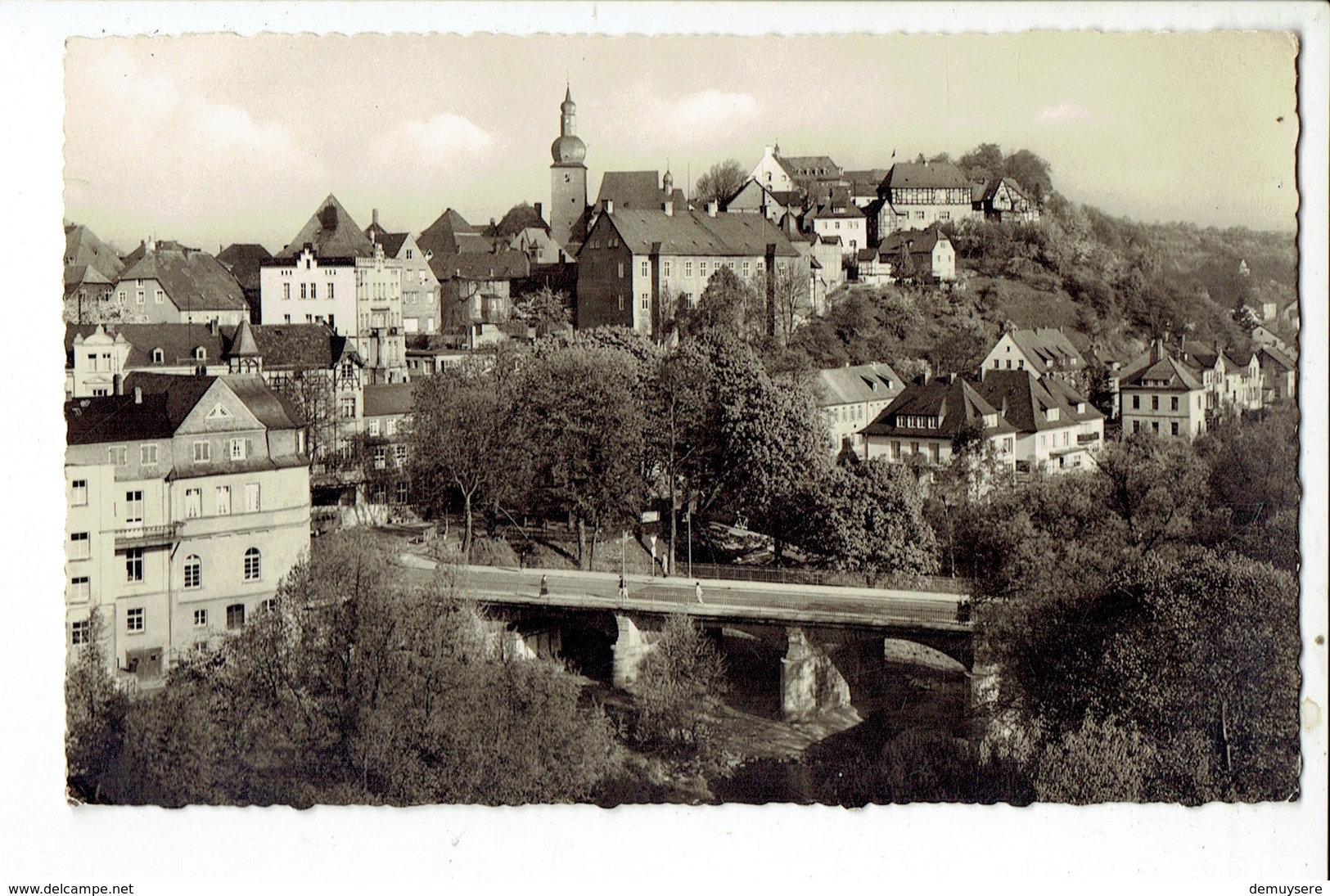 38839 Luftkurort  ARNSBERG Blick Zur Altstadt Mit Klosterbrucke - Arnsberg