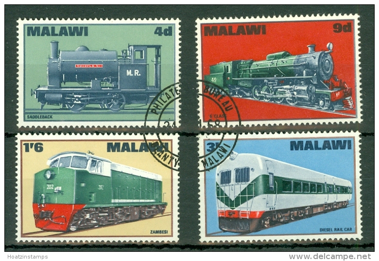 Malawi: 1968   Malawi Locomotives    Used - Malawi (1964-...)