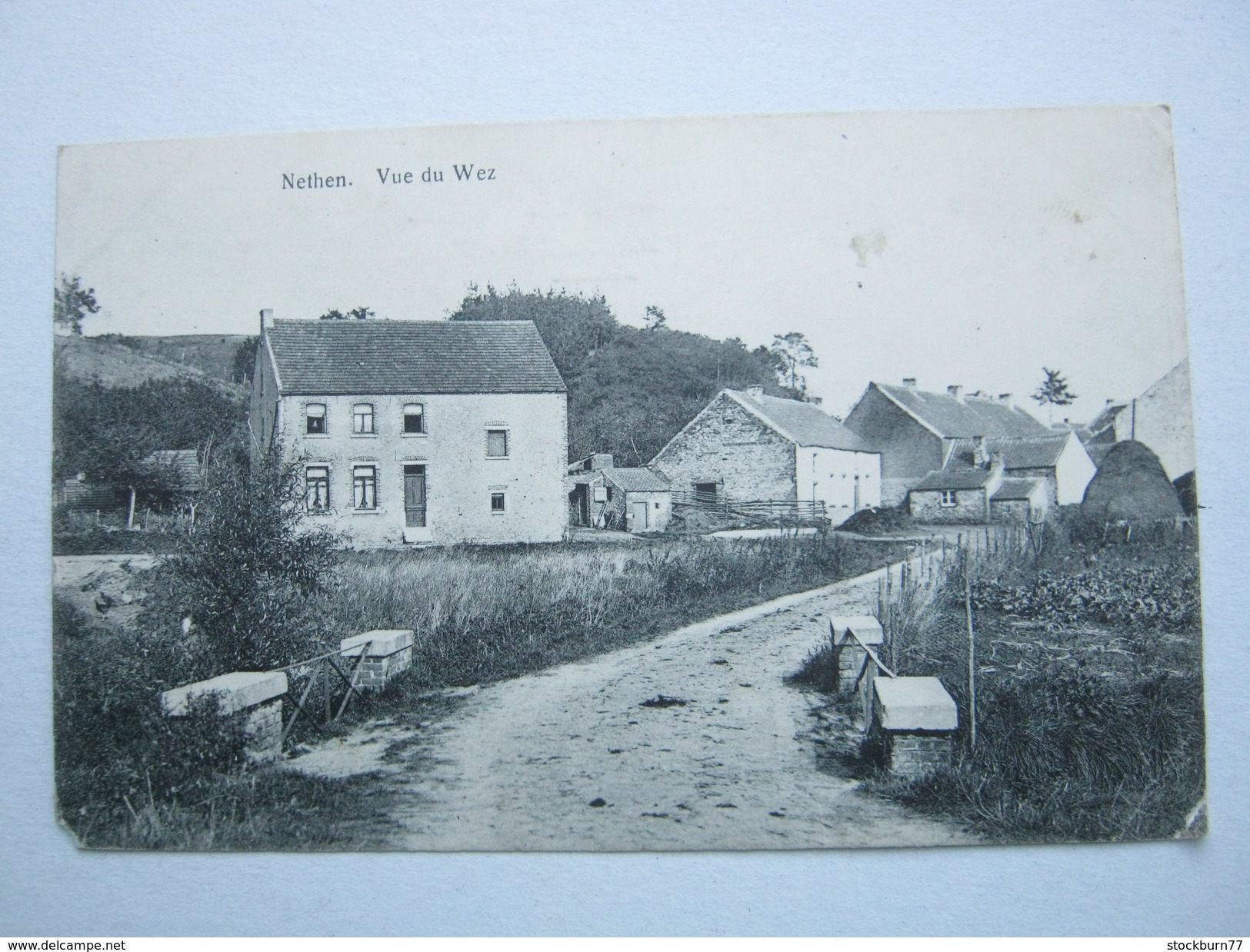 NETHEN    ,Carte  Postale  ,  2 Scans - Autres & Non Classés