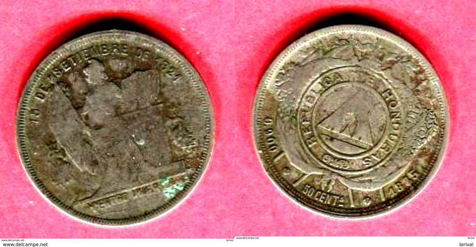 § 50 CENTECIMOS     ( KM 51) TB  42 - Honduras