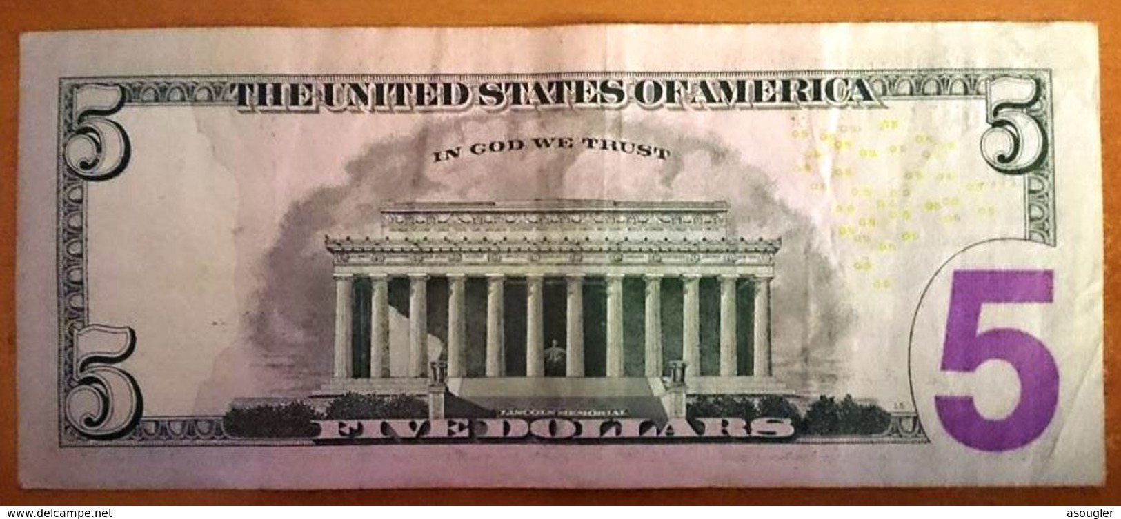 USA 5 DOLLARS 2009 STAR VF - Federal Reserve (1928-...)