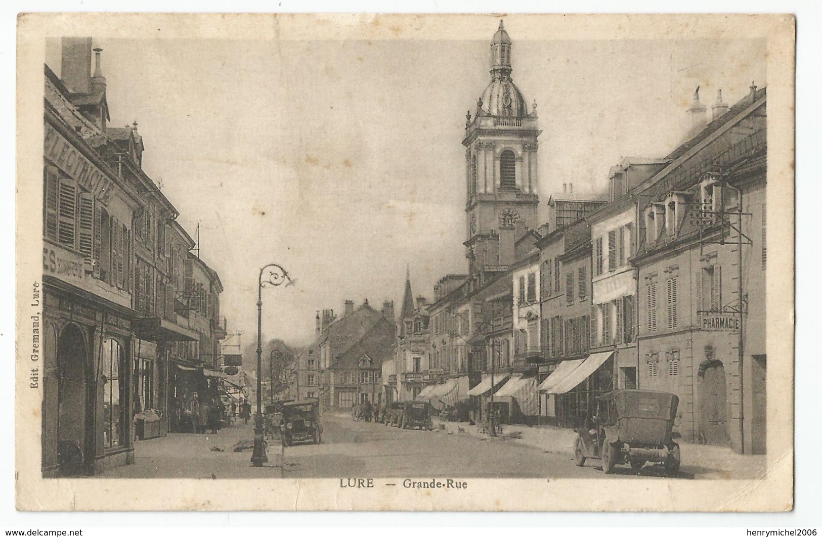 70 - Lure Grande Rue 1935 - Lure