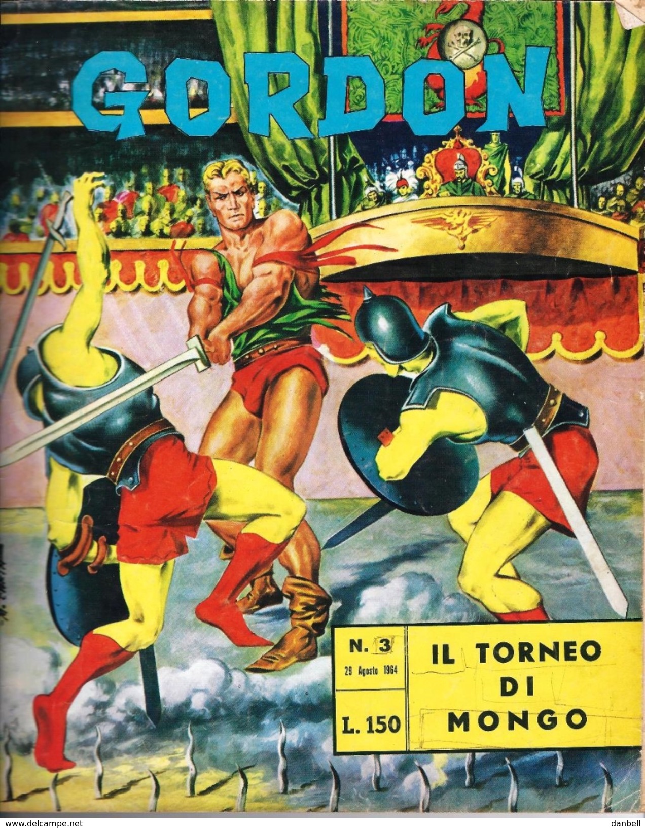 GORDON 1964 ) Numero 03 - 29 Agosto 1964 Originale - Premières éditions