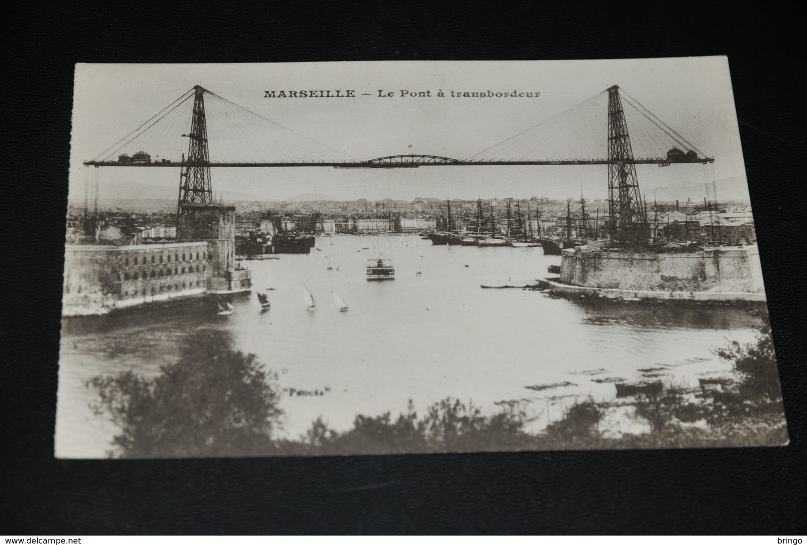 93- Marseille, Le Pont à Transbordeur - Alter Hafen (Vieux Port), Saint-Victor, Le Panier