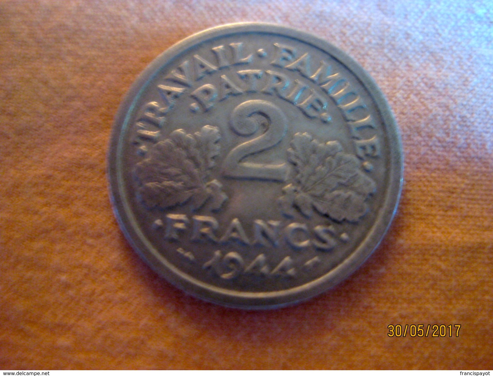 France 2 Francs 1944 B - 2 Francs