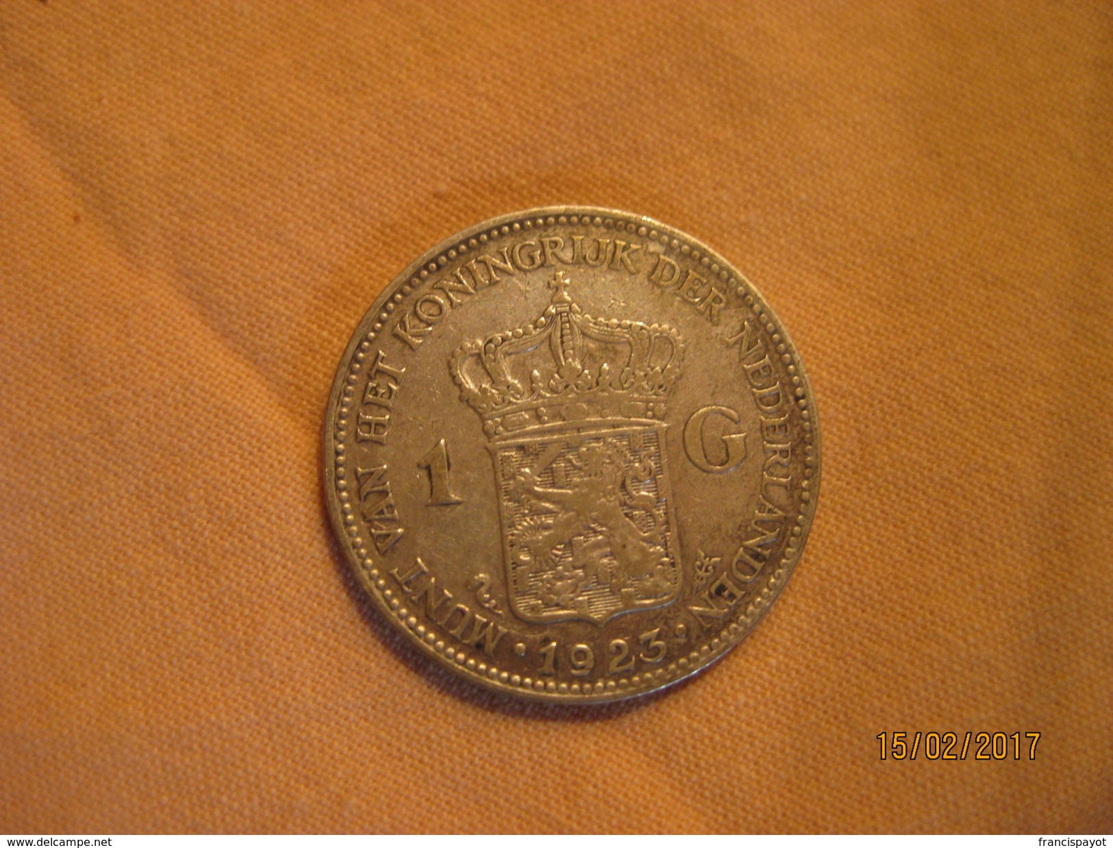 Netherlands: 1 Gulden 1923 - 1 Gulden