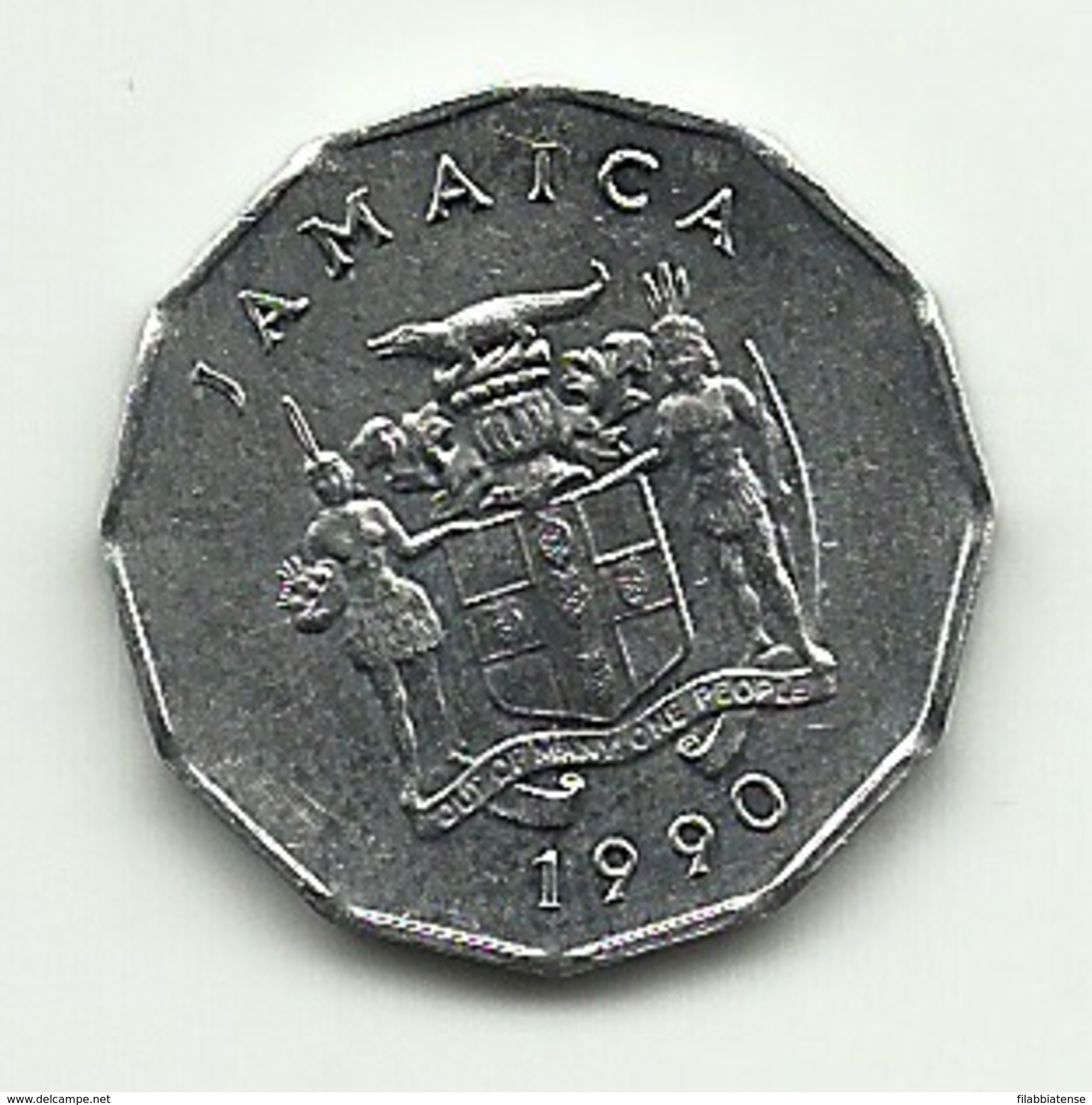 1990 - Jamaica 1 Cent, - Jamaique