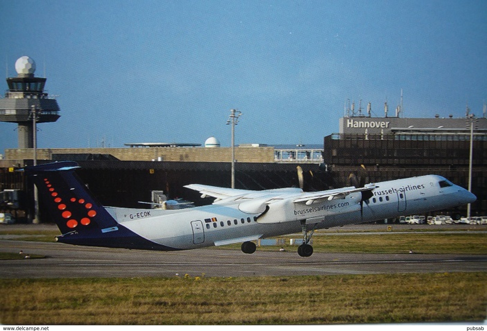 Avion / Airplane / Brussels Airlines / Bombardier DHC-8 Q400 /  Seen At Hannover Airport - 1946-....: Moderne