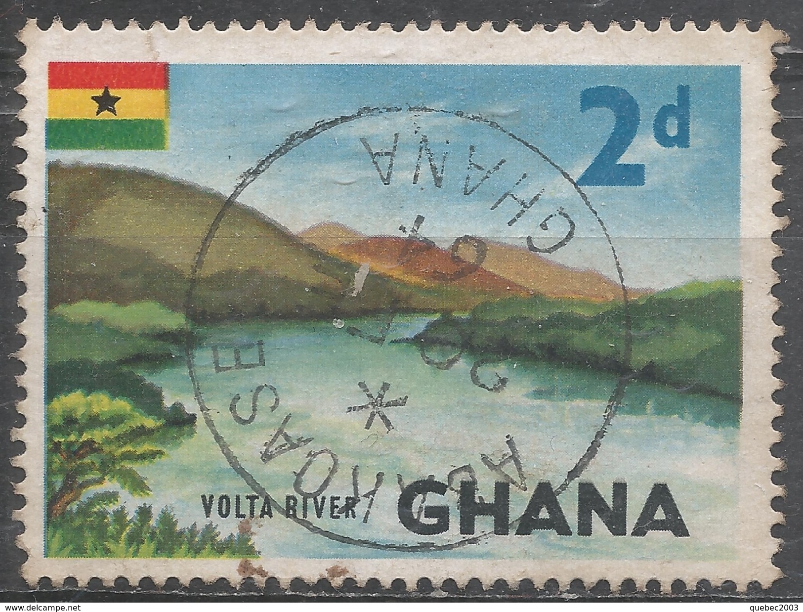 Ghana 1959. Scott #51 (U) Volta River * - Ghana (1957-...)