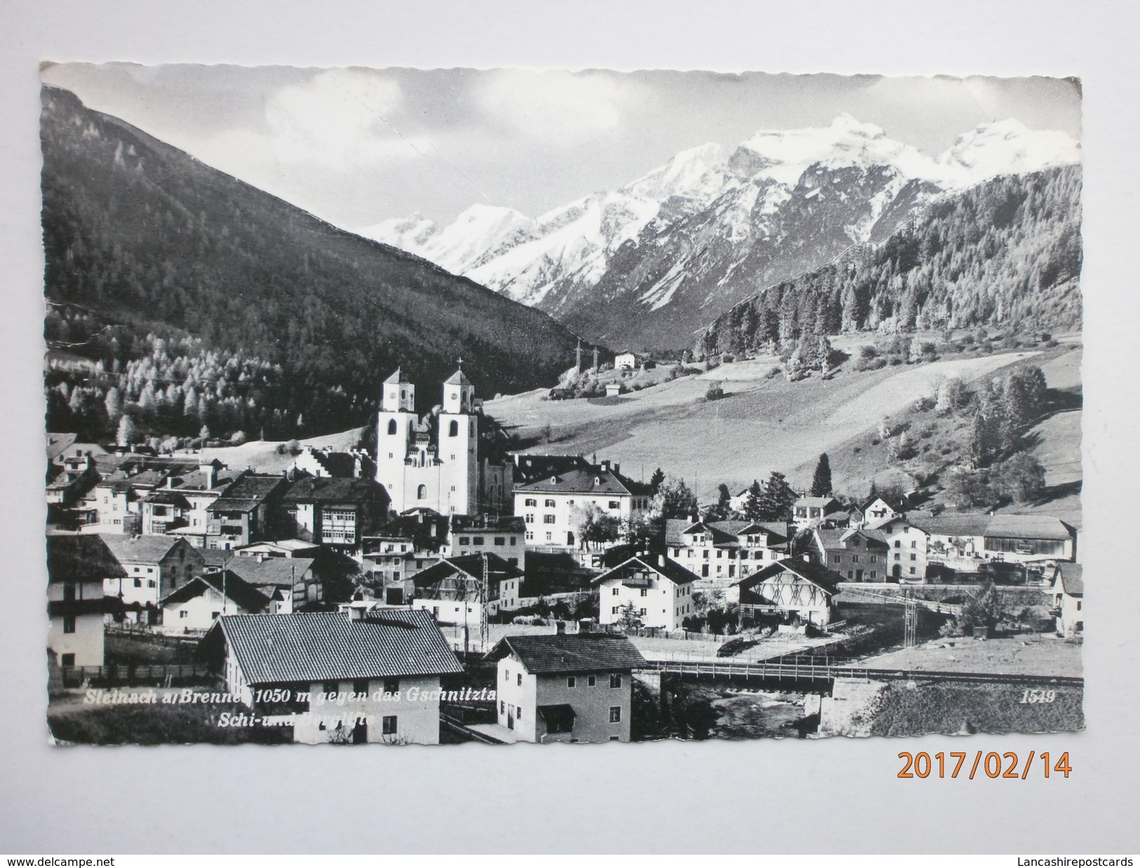 Postcard Steinach Am Brenner Tirol Austria Printed Card My Ref B1776 - Steinach Am Brenner