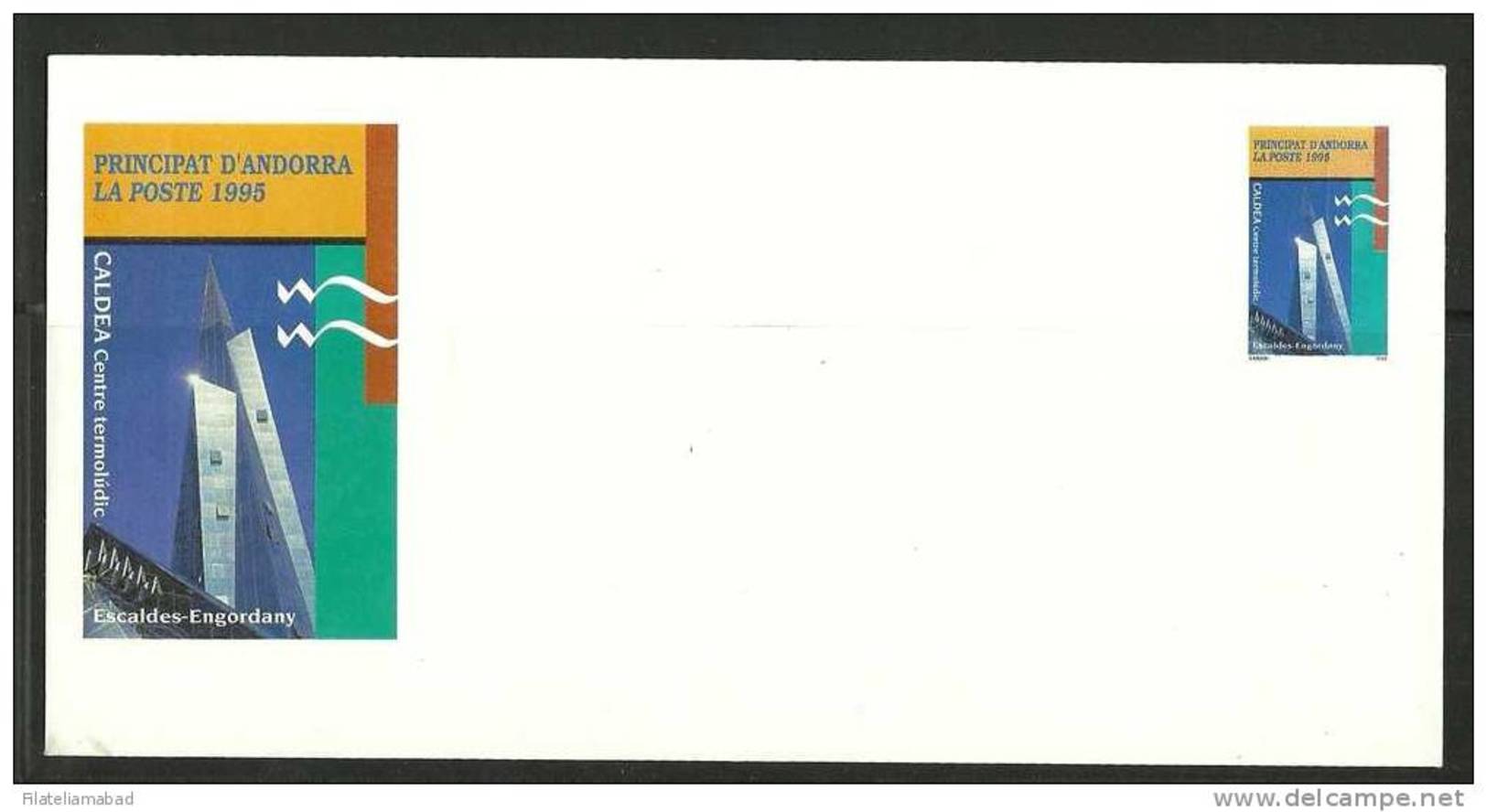 ANDORRA- PRET-A-PORTER- YVERT Nº 1-E LE CENTRE DE BALNEOTHERAPIE DES ESCALDES-ENGORDANY1996(A.3) - Unused Stamps