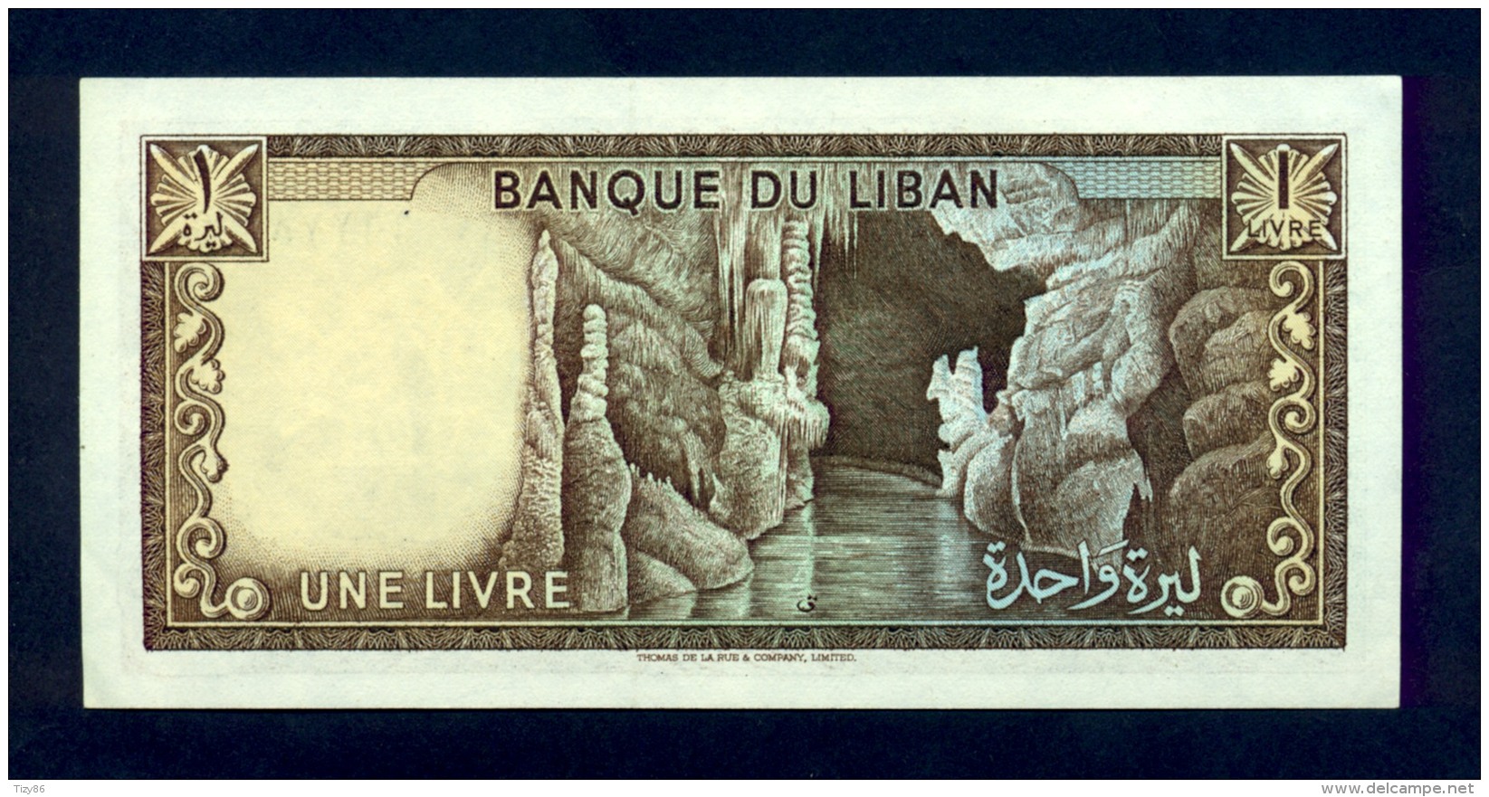 Banconota Libano 1 Livre 1964-78 FDS - Libano