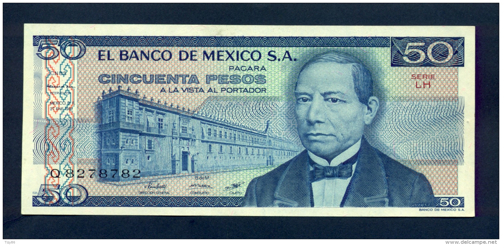 Banconota Messico 50 Pesos 1978/79 FDS - México