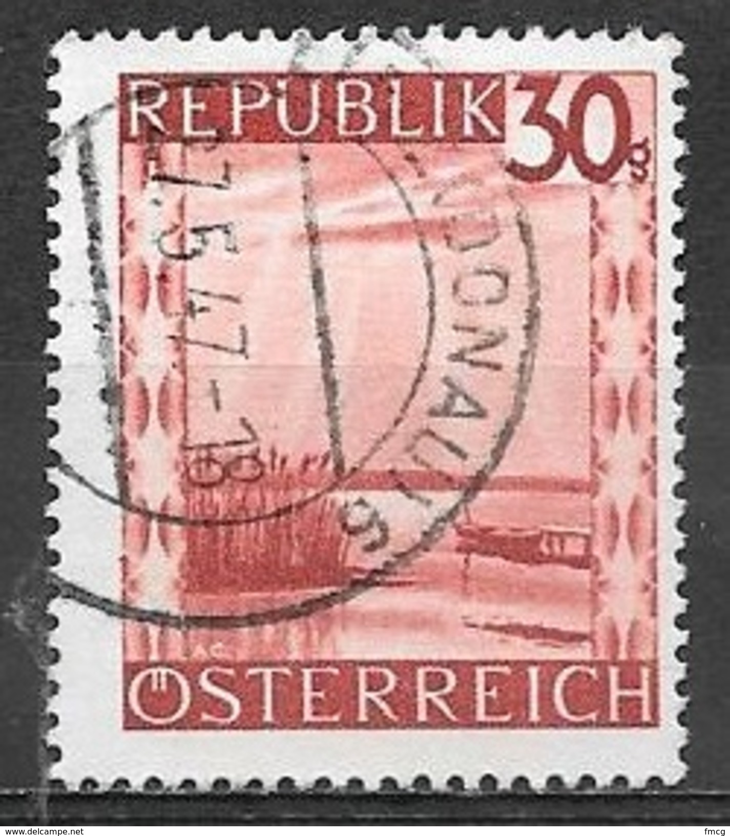 1945 30g Neusiedler Lake, Used - Gebraucht