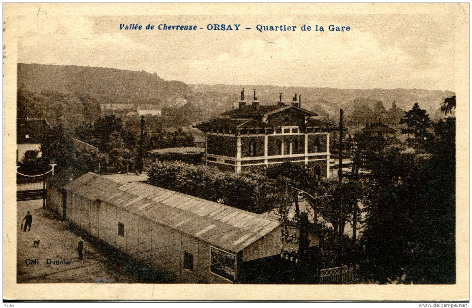 N°38442 -cpa Orsay -quartier De La Gare- - Orsay